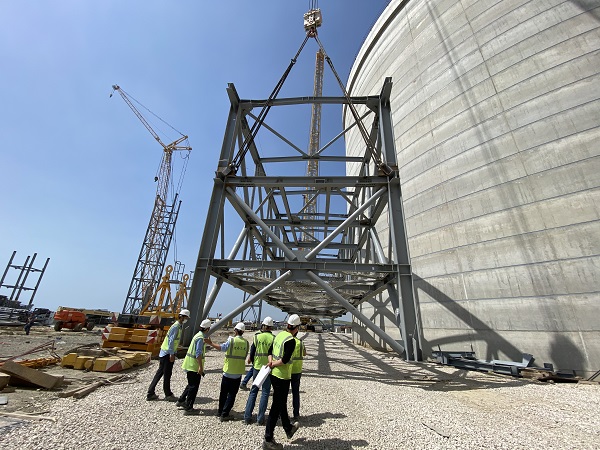 1、项目部现场检查BC-4输煤栈桥桁架起吊前情况.jpg 1、项目部现场检查BC-4输煤栈桥桁架起吊前情况.jpg